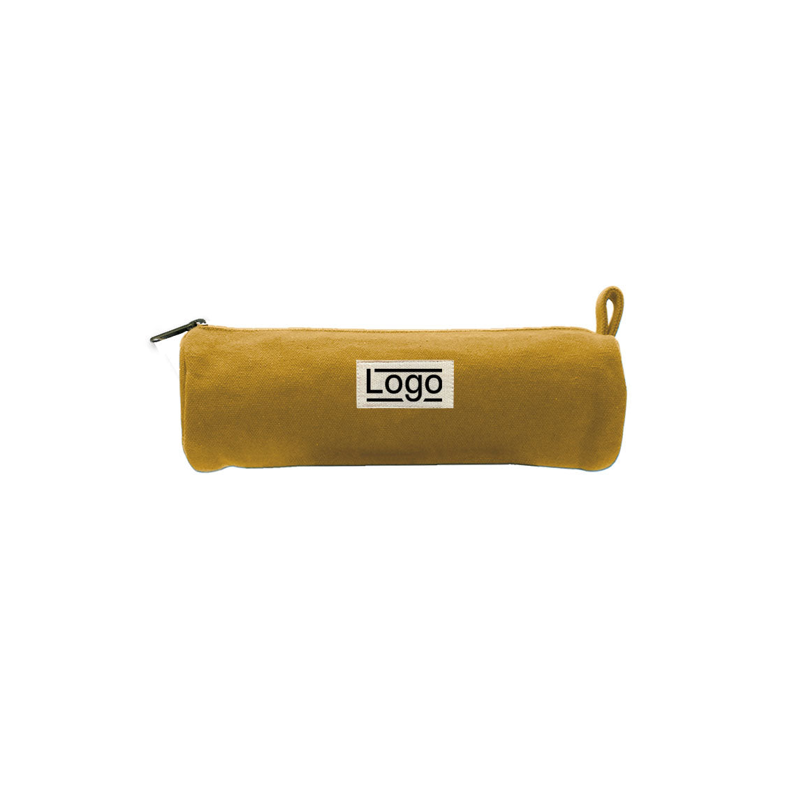 Trousse ronde Chloé - Ocre
