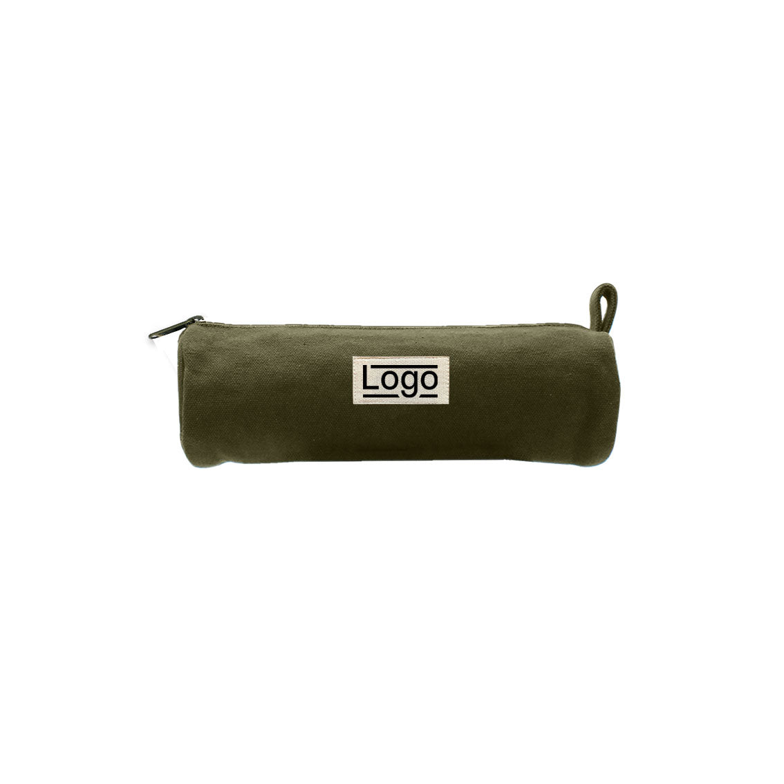 Trousse ronde Chloé - Olive