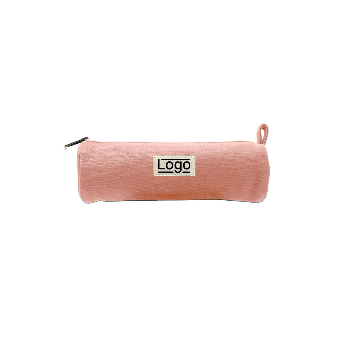 Trousse ronde Chloé - Saumon