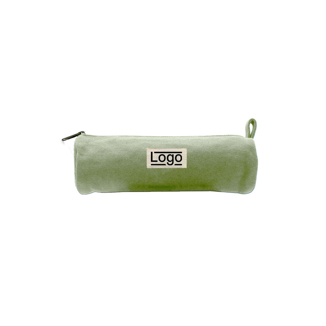 Trousse ronde Chloé - Vert d'eau