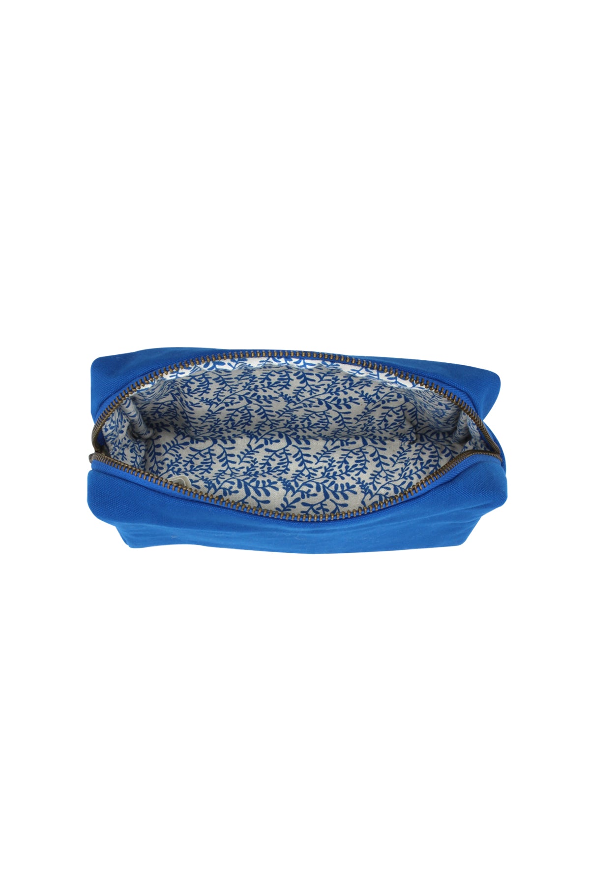 Trousse ronde Chloé - Bleu roi